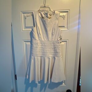 NWT Habitual Kids White Leather Dress size 12